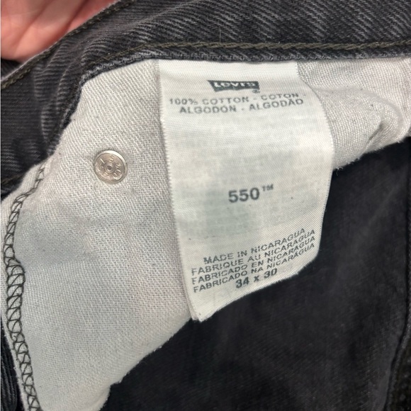 Vintage Levi’s 550 Black Men's Jeans - Picture 6 of 6